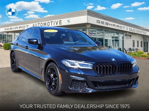 Used 2022 BMW 530e xDrive 530e iPerformance w/ M Sport Package image 1