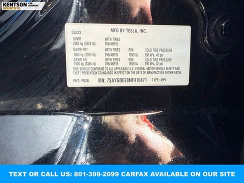 Used 2022 Tesla Model Y Long Range AWD/4WD image 37