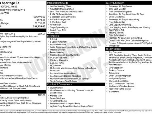 Certified 2025 Kia Sportage EX FWD image 19