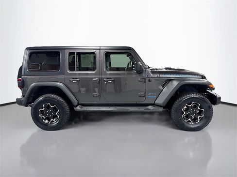 Used 2021 Jeep Wrangler Unlimited Rubicon 4xe w/ Steel Bumper Group image 5