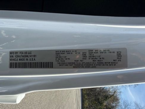 Used 2022 Jeep Gladiator Sport w/ Trailer Tow Package image 27