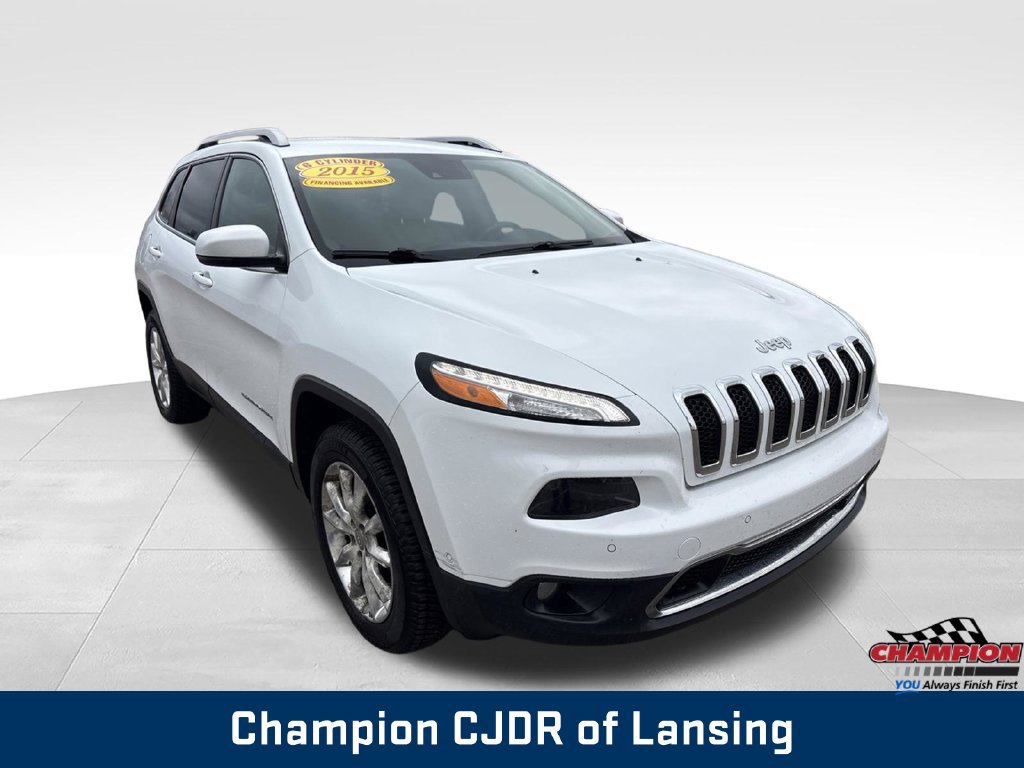 Used 2015 Jeep Cherokee Limited w/ Luxury Group AWD/4WD image 9