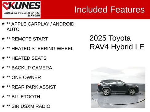Used 2025 Toyota RAV4 LE image 2