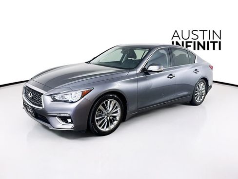 Certified 2022 INFINITI Q50 Luxe w/ Cargo Package RWD image 4