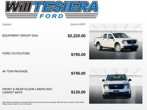 New 2026 Ford Maverick XL w/ Equipment Group 101A AWD/4WD image 5