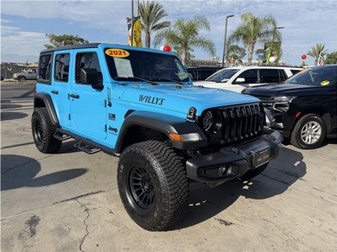 Used 2021 Jeep Wrangler Unlimited Sport AWD/4WD image 7
