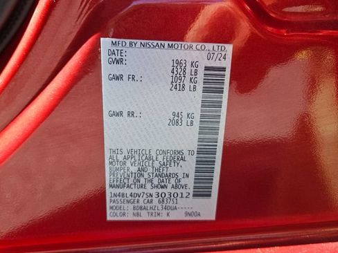 Used 2025 Nissan Altima 2.5 SV FWD image 16