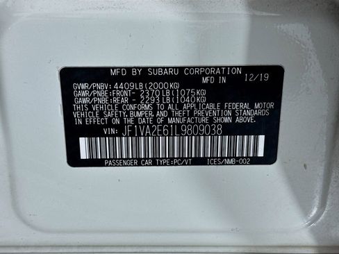 Used 2020 Subaru WRX STI w/ Popular Package #1 AWD/4WD image 38