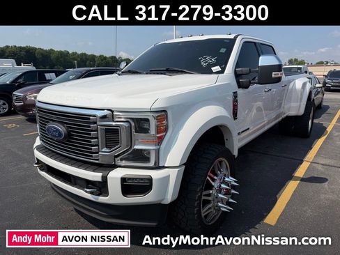 Used 2022 Ford F450 Platinum w/ Camper Package AWD/4WD image 3