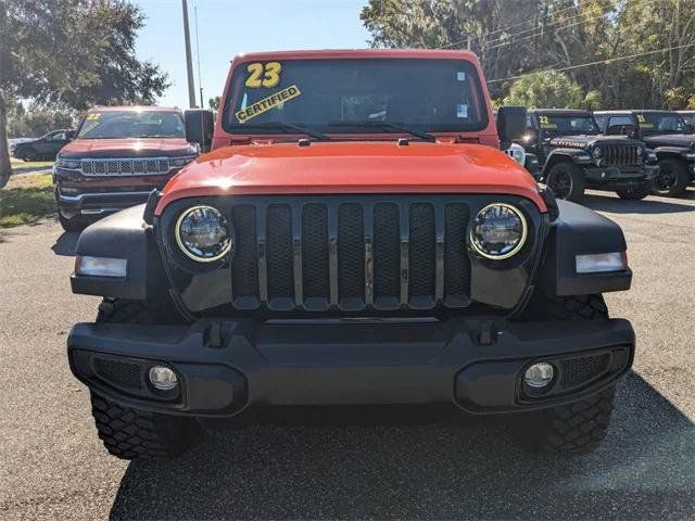 Certified 2023 Jeep Wrangler Unlimited Sport AWD/4WD image 8