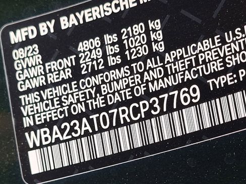 Certified 2024 BMW 430i Convertible w/ M Sport Package RWD image 33