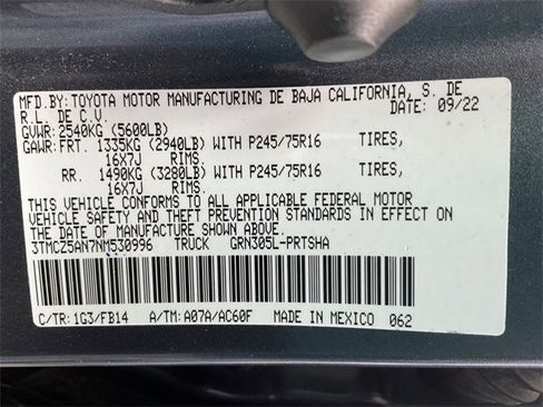 Used 2022 Toyota Tacoma SR image 36