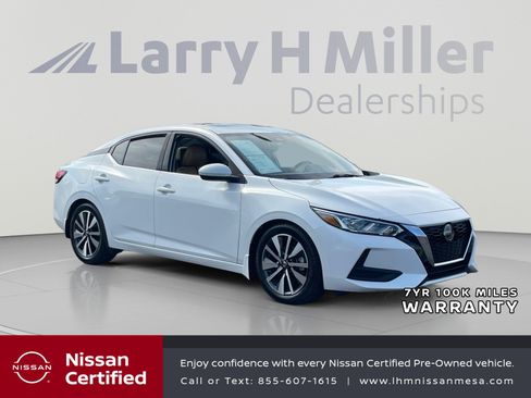 Used 2021 Nissan Sentra SV w/ SV Premium Package FWD image 7