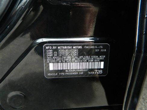 Used 2019 Mitsubishi Mirage ES FWD image 25