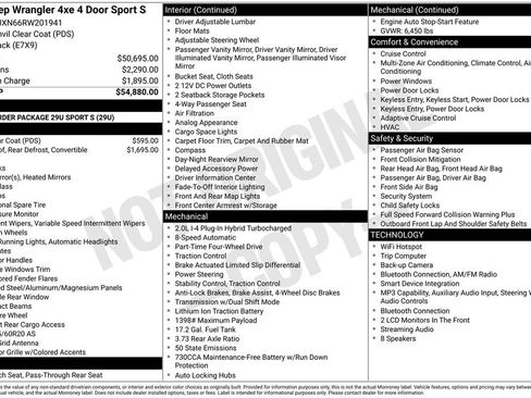 Used 2024 Jeep Wrangler Unlimited AWD/4WD image 5