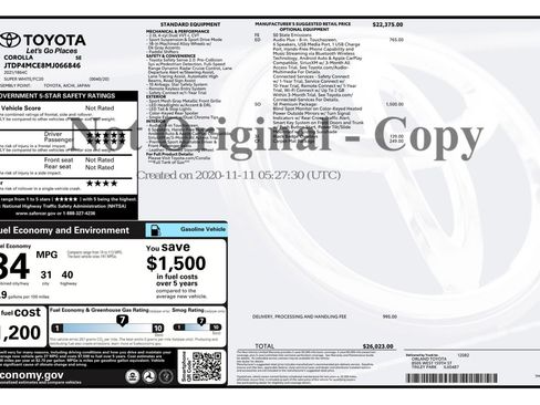 Used 2021 Toyota Corolla SE w/ SE Premium Package FWD image 50