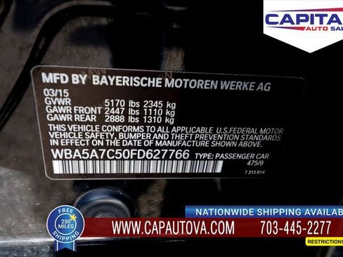 Used 2015 BMW 528i xDrive Sedan AWD/4WD image 57