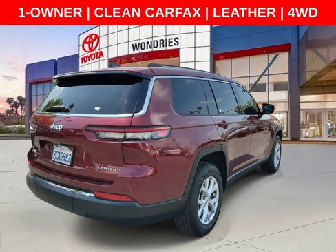 Used 2022 Jeep Grand Cherokee L Limited AWD/4WD image 7