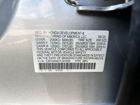 Used 2026 Acura MDX FWD w/ Technology Package image 16
