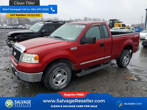 Used 2007 Ford F150 4x4 Regular Cab image 1