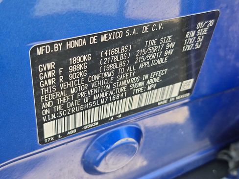 Certified 2020 Honda HR-V EX image 33