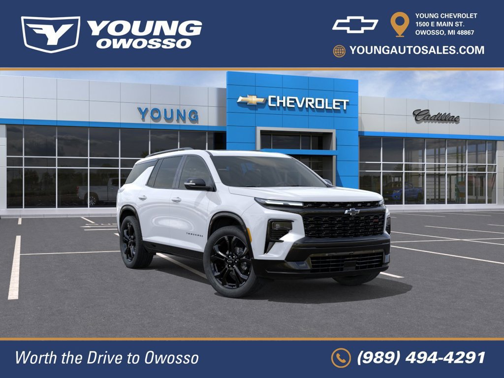 New 2027 Chevrolet Traverse RS w/ LPO, Floor Liner Package AWD/4WD image 1