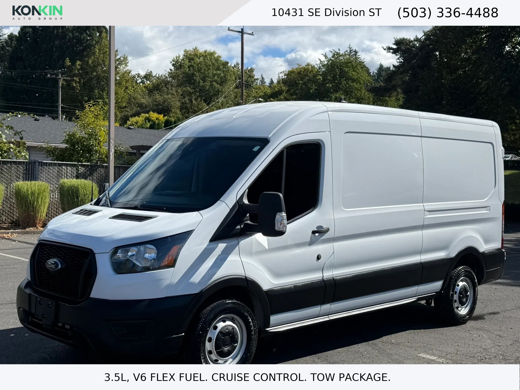 Used 2022 Ford Transit 250 Medium Roof RWD image 1