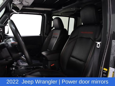 Used 2022 Jeep Wrangler Unlimited Rubicon w/ Steel Bumper Group AWD/4WD image 25