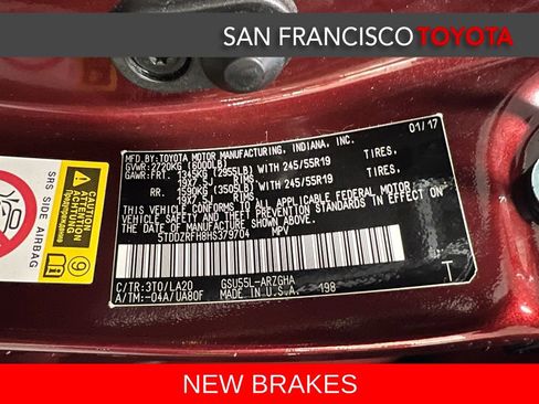 Used 2017 Toyota Highlander Limited AWD/4WD image 44