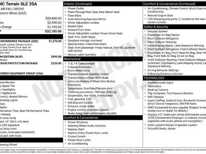 Used 2020 GMC Terrain SLE w/ Driver Convenience Package