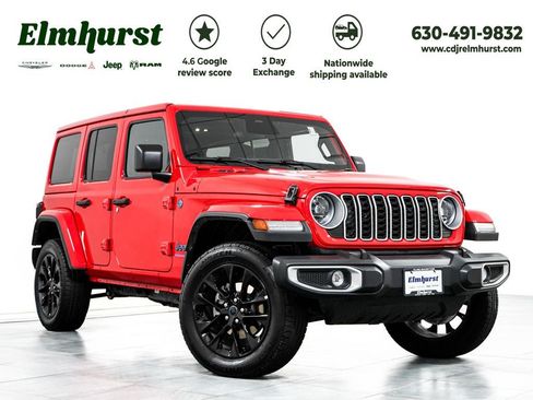Used 2025 Jeep Wrangler Unlimited Sahara w/ Safety Group AWD/4WD image 1