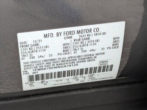 Used 2022 Ford Explorer XLT RWD image 26