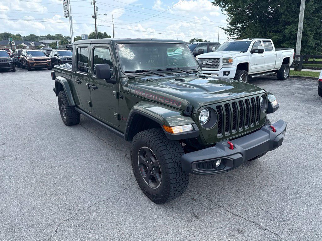 Used 2021 Jeep Gladiator Rubicon w/ Trailer Tow Package AWD/4WD image 2