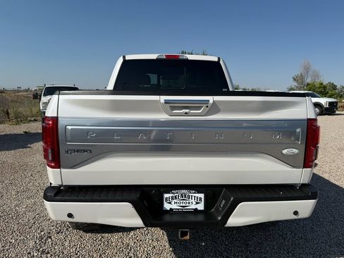 Used 2017 Ford F150 Platinum w/ Technology Package AWD/4WD image 9