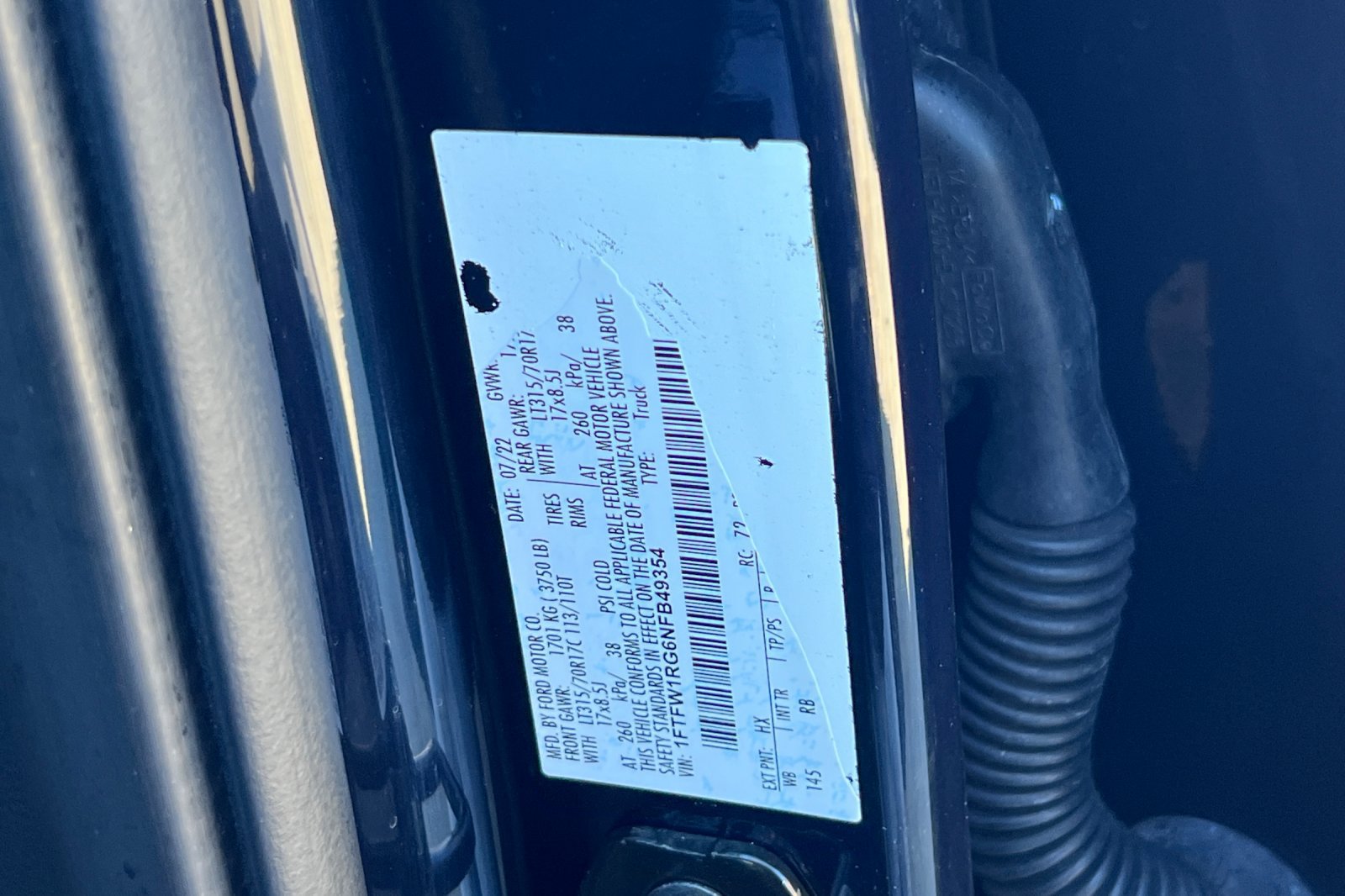 Certified 2022 Ford F150 Raptor w/ Equipment Group 801A High AWD/4WD image 30