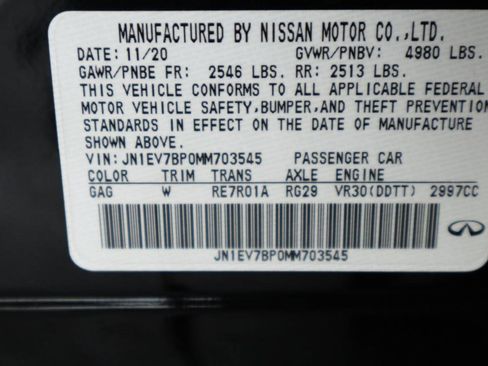 Used 2021 INFINITI Q50 Luxe w/ Seat & Sound Package RWD image 32