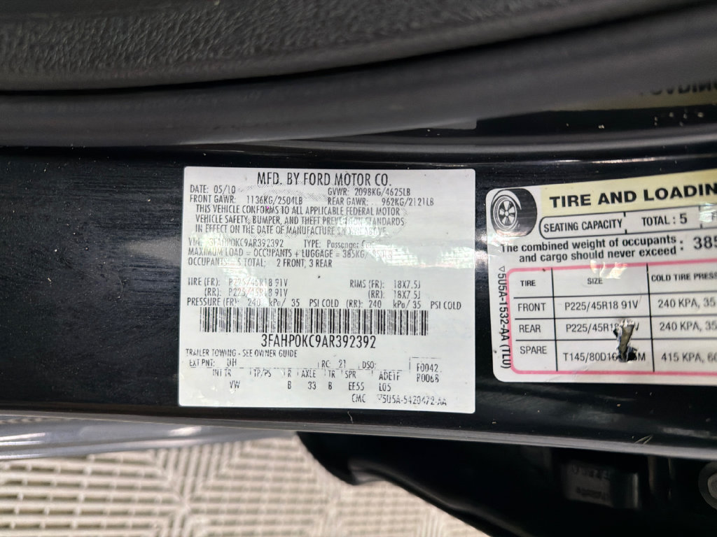Used 2010 Ford Fusion Sport FWD image 32