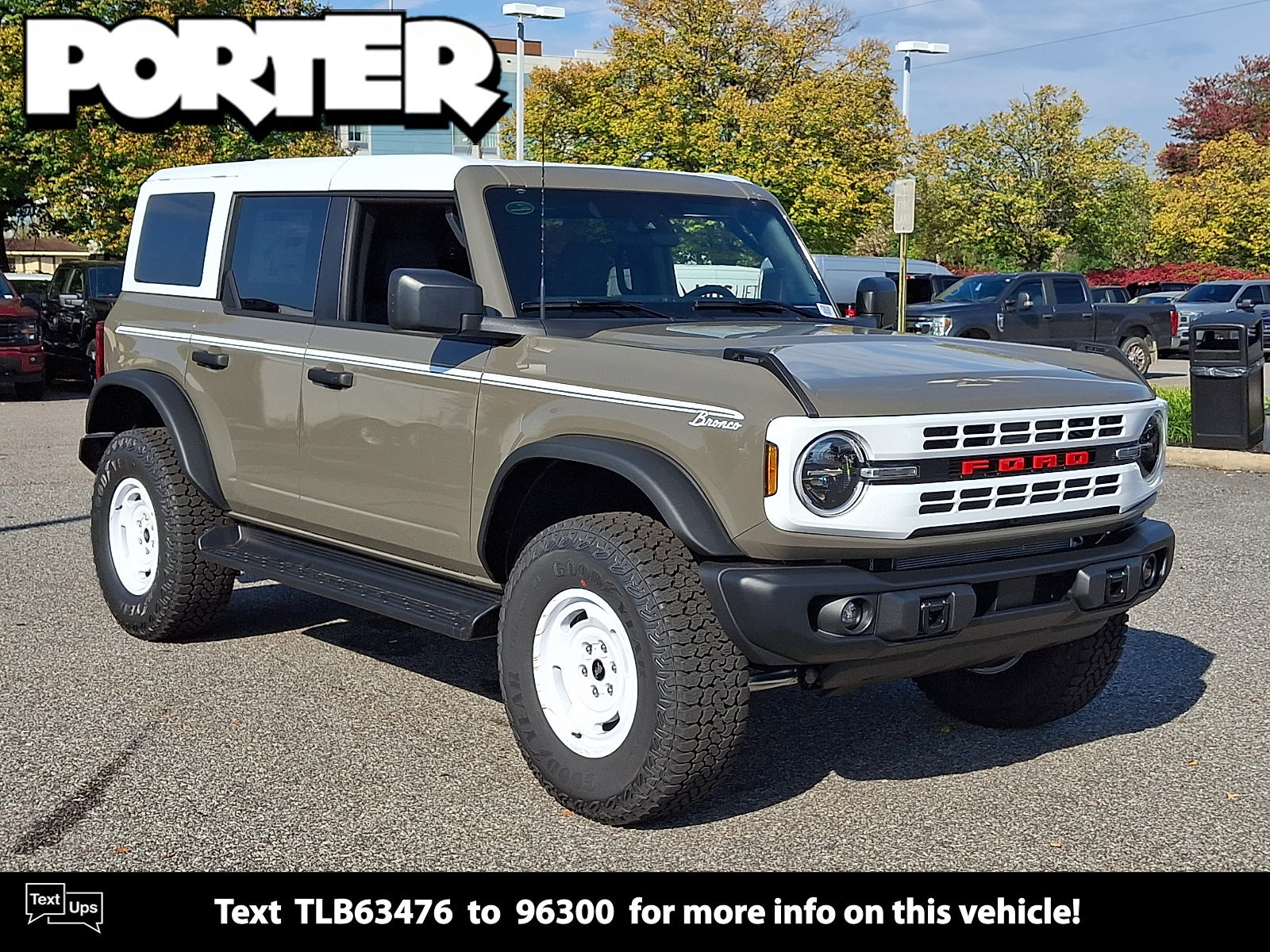 New 2026 Ford Bronco Heritage Edition AWD/4WD image 1