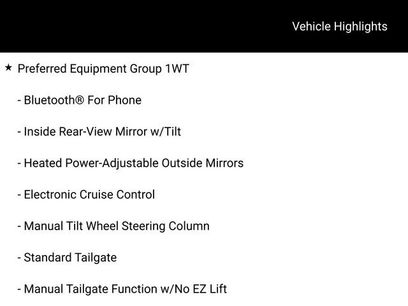 Used 2025 Chevrolet Silverado 1500 W/T w/ WT Value Package