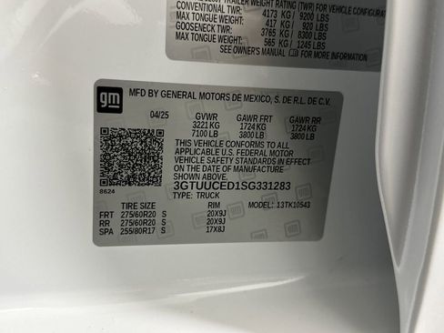 New 2025 GMC Sierra 1500 Elevation w/ Elevation Premium Package image 33