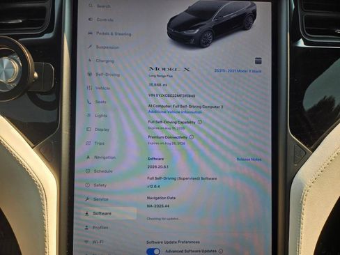 Used 2021 Tesla Model X Long Range AWD/4WD image 2