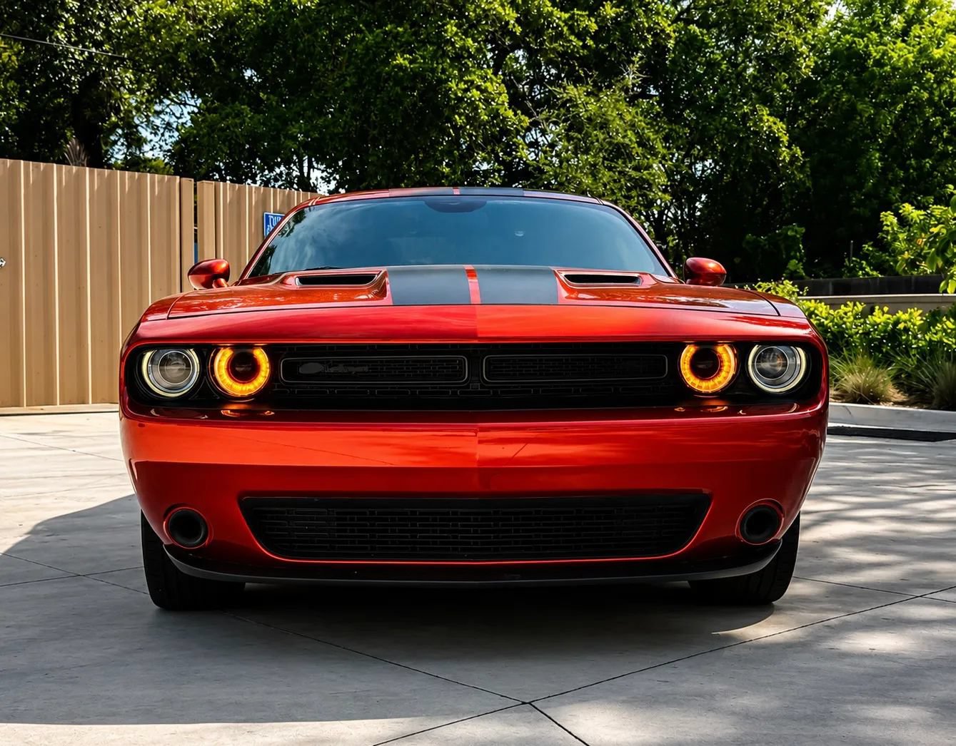 Used 2021 Dodge Challenger SXT w/ Blacktop Package RWD image 2