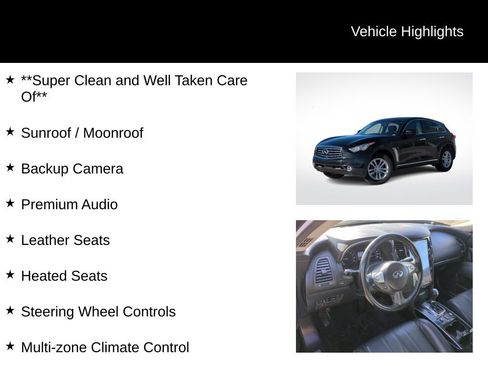 Used 2016 INFINITI QX70 AWD image 6