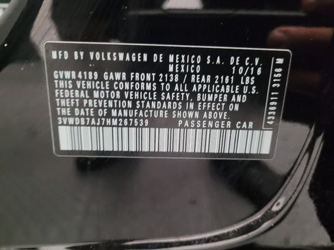 Used 2017 Volkswagen Jetta SE FWD image 33