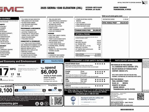 Used 2025 GMC Sierra 1500 Elevation image 4