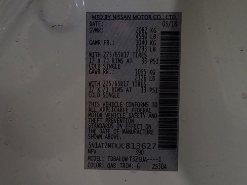 Used 2018 Nissan Rogue SV image 33