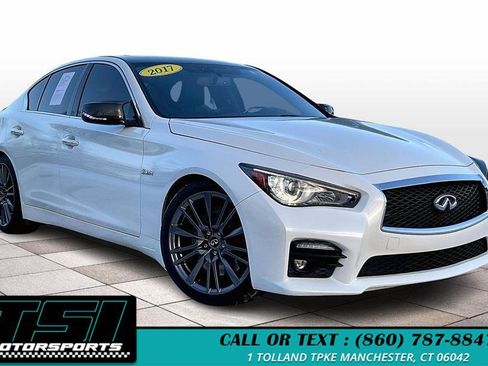 Used 2017 INFINITI Q50 Red Sport 400 image 11