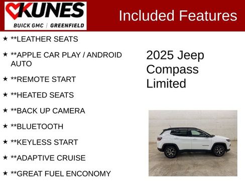 Used 2025 Jeep Compass Limited image 2