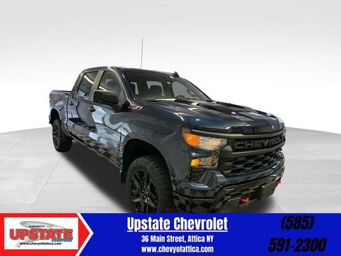 Used 2022 Chevrolet Silverado 1500 Custom Trail Boss w/ LPO, Dark Essentials Package image 1
