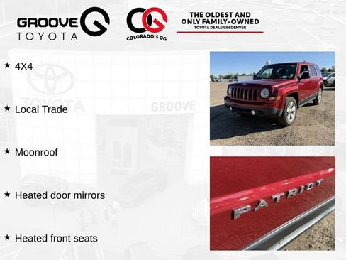 Used 2014 Jeep Patriot Latitude w/ Sun/Sound Group AWD/4WD image 4